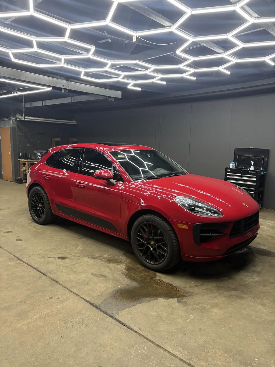 SUV — Red Porsche Macan